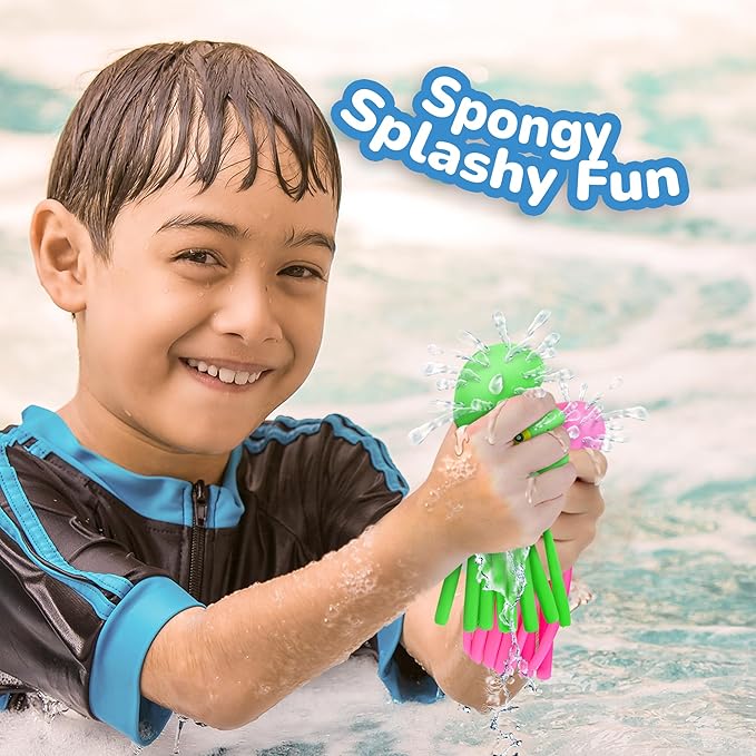 ArtCreativity Octopus Water Balls (Pack of 3), Pool Toys for Toddlers 1-3, Sensory Stress Relief Toy for Kids, Beach Water Toys & Swimming Toy for Toddlers, Cute Goodie Bag Fillers for Boys & Girls