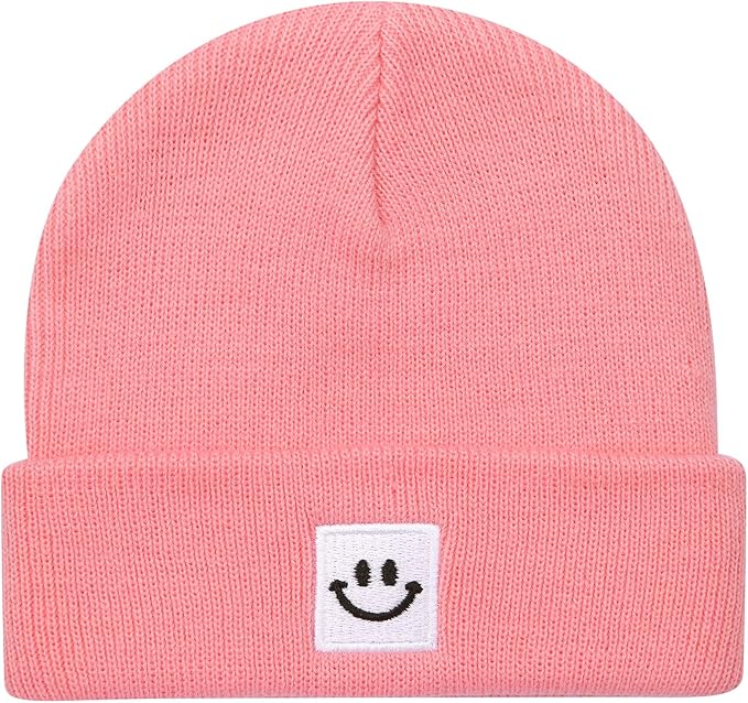 2Pack Baby Beanie Knit Toddler Hat for Girls Boys 0-8 Years