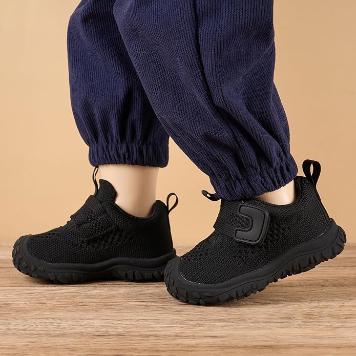 Newsonet Baby Shoes Boys Girls First Walking Breathable Non Slip Walker Sneakers Soft Sole 6 9 12 18 20 24 Months