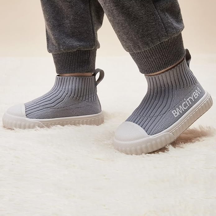 BMCiTYBM Baby Sneakers Girls Boys Lightweight Breathable Mesh First Walkers Shoes 6-24 Months