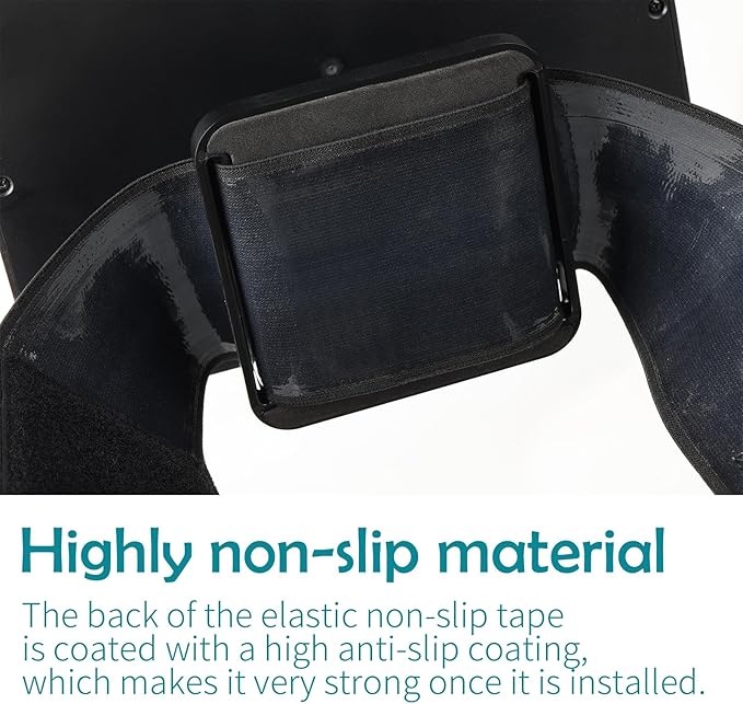 Funbliss Fixed Headrest Baby Car Mirror, Car Mirror for Baby Compatible with Tesla and other vehicles,360° Rotation, Shatterproof Plastic, No Assembly Required