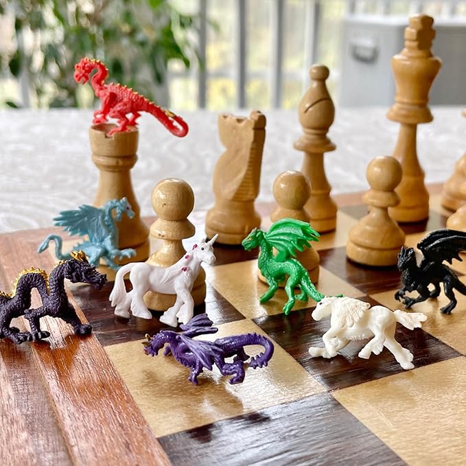 Safari Ltd. Fantasy Fun Pack - Mini Figures of Mythical Creatures - Educational Toy Set for Boys, Girls, and Kids Ages 5+