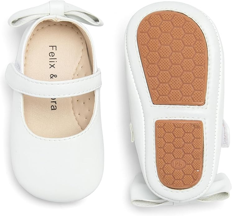 Soft Sole Baby Shoes - Infant Baby Walking Shoes Moccasins Rubber Sole Crib Shoes