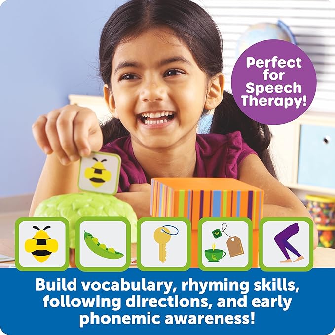 Learning Resources Fox in The Box Position Word Activity Set - Kids Board Spelling Educational Games, Vocabulary Reading Practice, Phonics Awareness, Montessori Language, Gifts for Boys and Girls