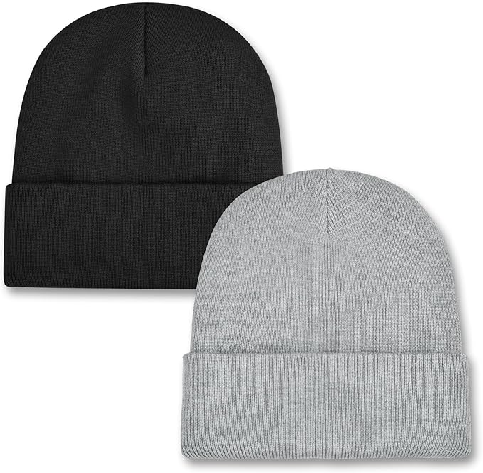 ZOORON Toddler Beanie Baby Beanies for Boys Girls Kids Winter Hats Children Knit Warm Caps 0-12years