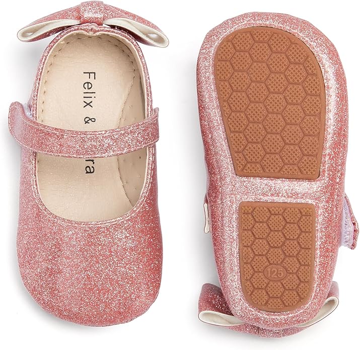 Soft Sole Baby Shoes - Infant Baby Walking Shoes Moccasins Rubber Sole Crib Shoes