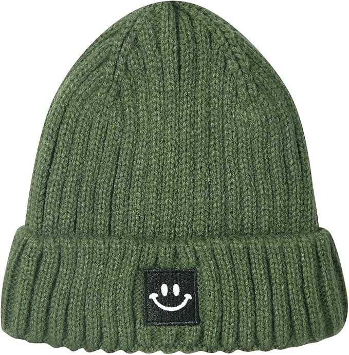 MaxNova Baby Winter Hat Toddler Beanie Hat Earflap Knit Cap for Boys Girls 0-8 Years