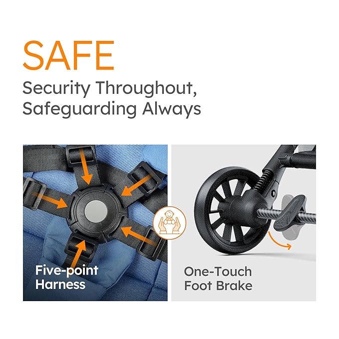 MAMAZING Ultra Air X Travel Stroller - Ultra-Lightweight Under 10 lbs, Carbon Fiber Frame & Airplane Friendly, Lightweight Stroller with Reclining Seat, UPF 50+ Canopy & Travel Bag