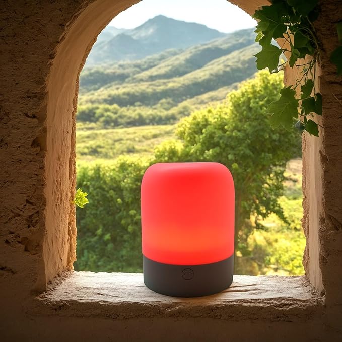 Night Light for Baby Nursery, 8 Colours Bedside Touch Sensor Night Lamps for Kids Breastfeeding and Sleep Aid, USB Rechargeable Nursery Lights8, Warm Light (Touch)