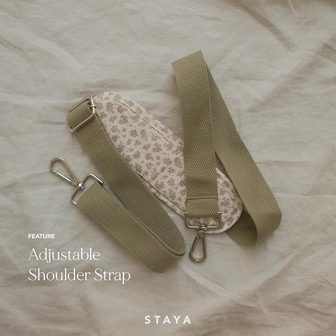 Staya Quilted Duffle Bag - Perfect Travel Companion, Quilted Weekender Bag for Women, (Sweet Pea)