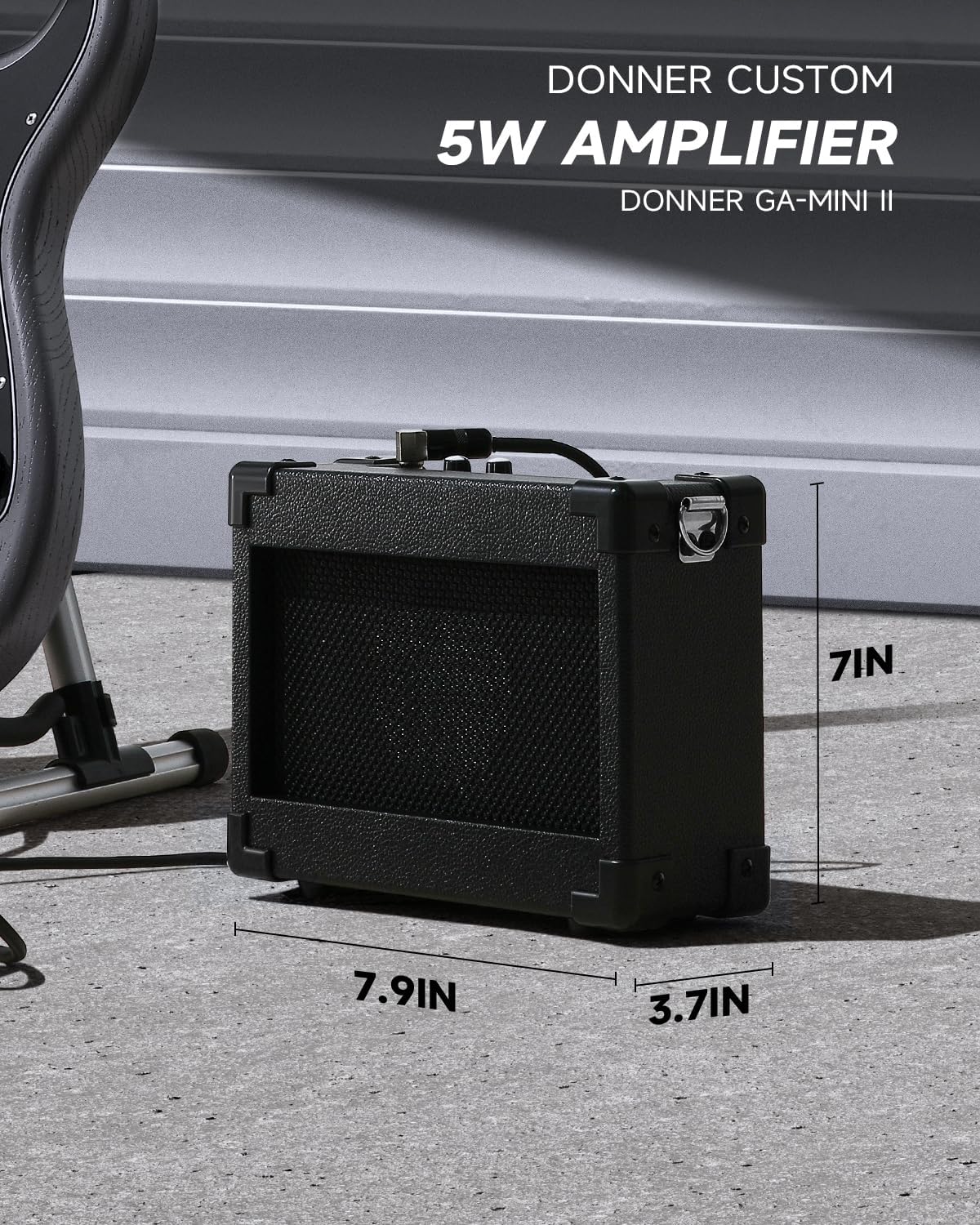 DONNER DST-80 Electric Guitar 39” Beginner Electric Guitar Kit with Amp, Classic SSS Pickup Complete with Gig Bag, Tuner, Capo, Strap, Picks, and Free Online Lessons