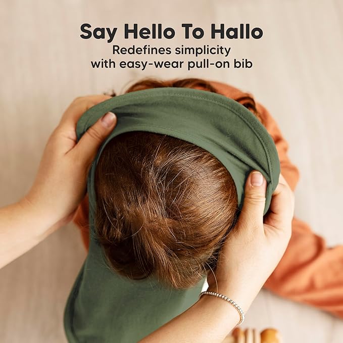 8-Pack Baby Bibs for Boys, Girls - Pullover Bibs for Drooling Teething Baby Girl & Boy Toddler, Newborn, Soft & Absorbent, Cute Colors, Large Torso Coverage Keep Infant Clean & Dry (Sahara)