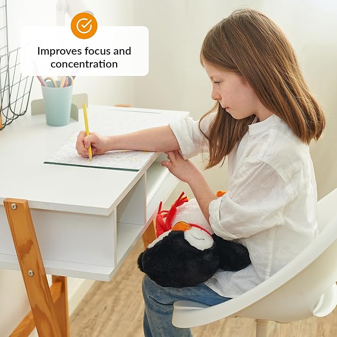 ODOXIA Weighted Animals for Anxiety 3.1lb Penguin | Stuffed Weighted Plush for Kids, Adults | Weighted Stuffed Animals | Weighted Plushies | Weighted Plushie