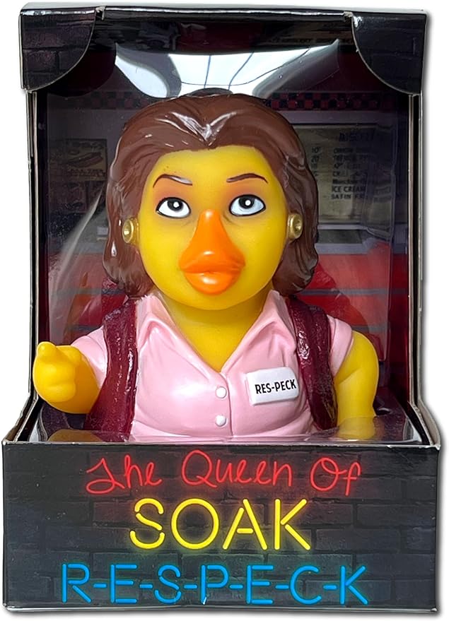 CelebriDucks - Queen of Soak - Floating Rubber Ducks - Collectible Bath Toy Gift for Kids & Adults of All Ages