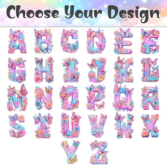 Ship Next Day,Personalized Baby Blanket for Girls Custom Birthday Blanket with Name Soft Butterfly Flower Pattern Personalized Name Blankets for Kids Daughter Granddaughter Friends on Birthday