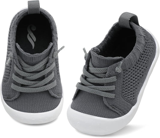 JIASUQI Baby Shoes for Toddler Boys Girls Sneakers Slip on Walking Shoes for Babies