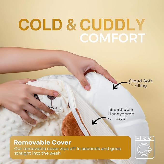 Baby Lounger for Newborns to 12 Months, Premium Velvet Cover, Infant Nest, Tummy Time Mat, Bottle Feeding Pillow & Portable Co-Sleeper Bed with Carrot & Banana Toys