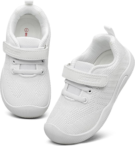 BAXINIER Toddler Boys Girls Sneakers Lightweight Kids Athletic Fashion Walking Tennis Running Shoes