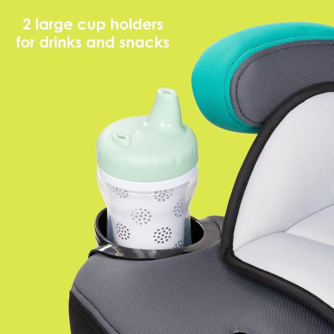Baby Trend Hybrid SI 3-in-1 Combination Booster Car Seat with Side Impact Protection, Hoboken Teal