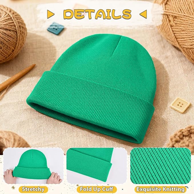 ZOORON Toddler Beanie Baby Kids Beanies Warm Winter Hat Knit Skull Cap for Boys & Girls Soft Children Infant Hat