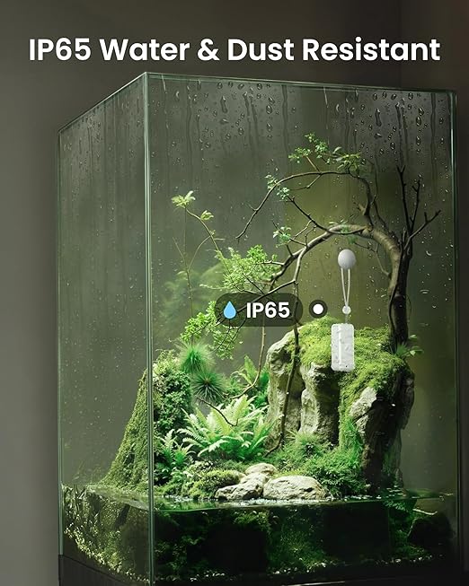 SwitchBot Bluetooth Hygrometer Thermometer 3 Pack with Hub, Smart Humidity Temperature Sensor with App Notifications, 394ft Bluetooth Range, Compatible with Alexa, Google Home, HomeKit
