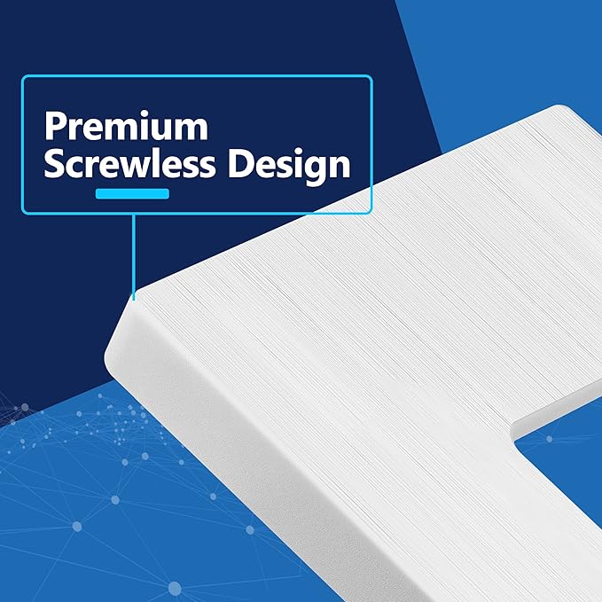 LIDER Brushed Finish Decorator Switch Cover, Screwless Wall Plate, Mid-Size 1-Gang 4.88" x 3.11", Unbreakable Polycarbonate Thermoplastic, UL Listed, LSWP-31M-BW10P, Brushed White, 10 pack