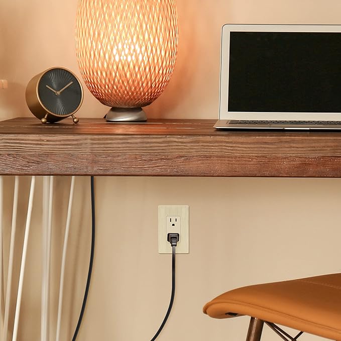 LIDER Brushed Finish Decorator Switch Cover, Screwless Wall Plate, Mid-Size 1-Gang 4.88" x 3.11", Unbreakable Polycarbonate Thermoplastic, UL Listed, LSWP-31M-BLA10P, Brushed Light Almond, 10 pack