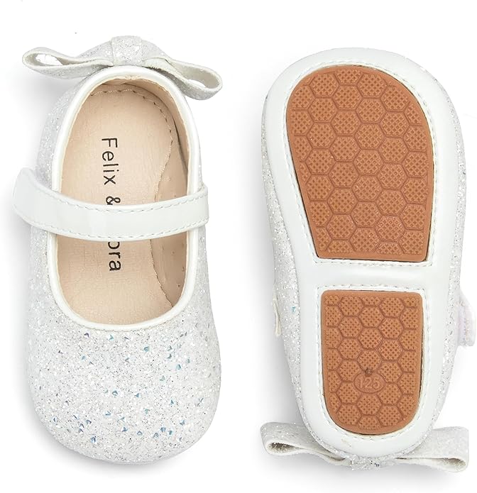 Soft Sole Baby Shoes - Infant Baby Walking Shoes Moccasins Rubber Sole Crib Shoes