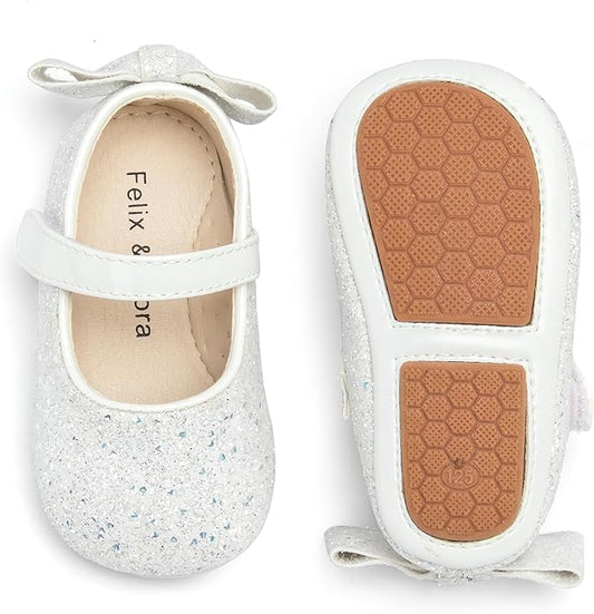 Soft Sole Baby Shoes - Infant Baby Walking Shoes Moccasins Rubber Sole Crib Shoes