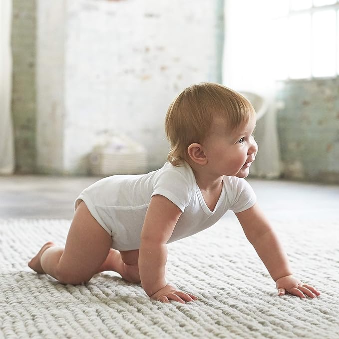 Gerber baby-girls 5-pack Solid Onesies Bodysuits