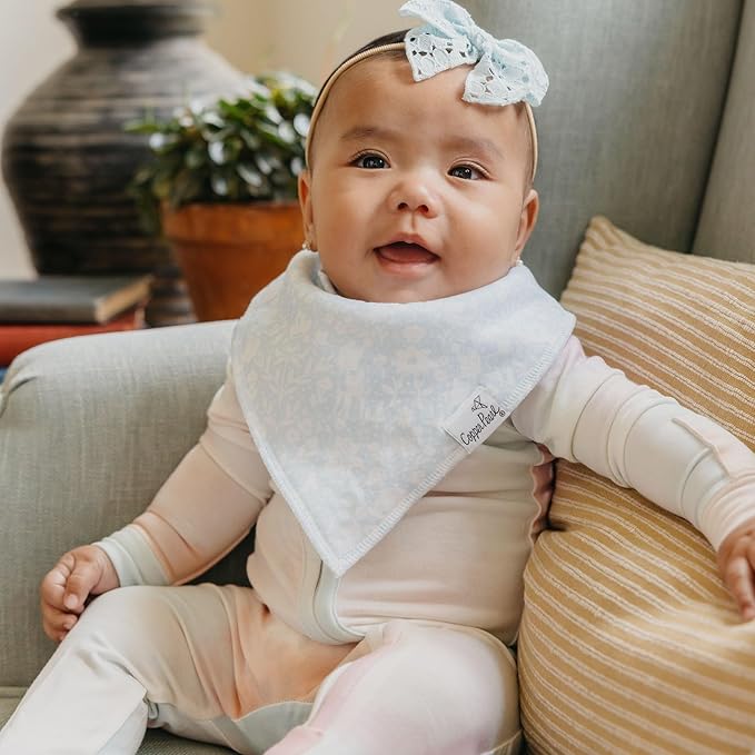 Copper Pearl Baby Bandana Drool Bibs for Drooling and Teething 4 Pack Gift Set Disney Princess