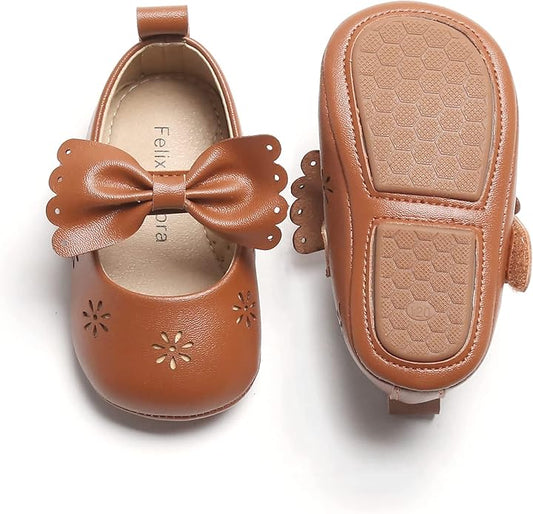 Soft Sole Baby Shoes - Infant Baby Walking Shoes Moccasins Rubber Sole Crib Shoes