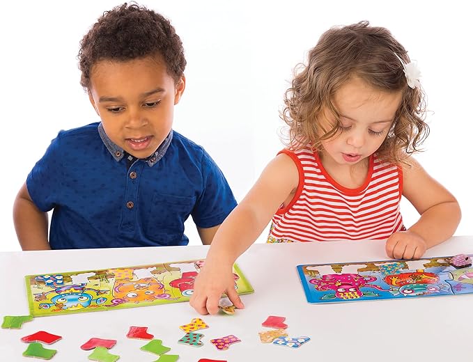 ORCHARD TOYS Moose Smelly Socks Game. Find Matching Pairs of Socks for Your Monsters! for Ages 3-6 and 2-4 Players