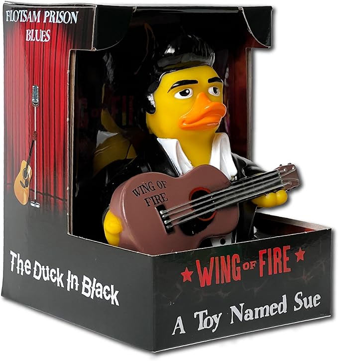 CelebriDucks - Wing of Fire - A Toy Named Sue - Floating Rubber Ducks - Collectible Bath Toy Gift for Kids & Adults of All Ages