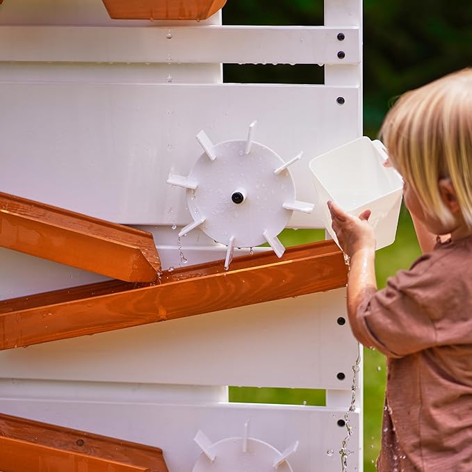 Avenlur Wooden Water Table for Kids 3 and Up - Large Water Play Table for Indoor/Outdoor Fun