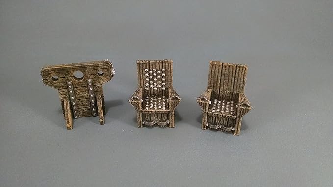 Dungeon Torture Chamber Furniture Set DND Terrain 28mm for Dungeons and Dragons, D&D, Pathfinder, Warhammer 40k, RPG, Miniatures, Age of Sigmar, Tabletop, D and D, Dungeons and Dragons Gifts