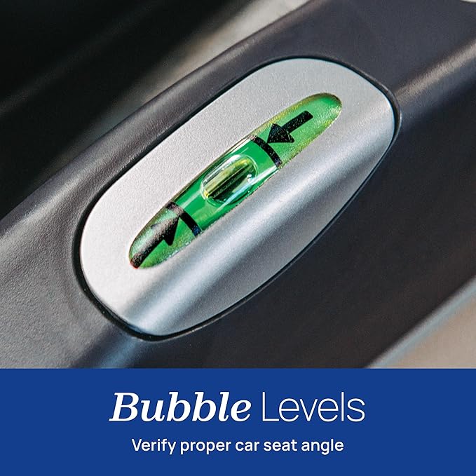 Chicco KeyFit 30 ClearTex Infant Car Seat and Base, Rear-Facing Seat for Infants 4-30 lbs., Includes Infant Head and Body Support, Compatible with Chicco Strollers, Baby Travel Gear | Slate/Grey