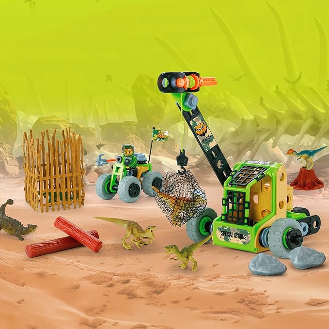 HOMETTER Building Toys, Dinosaur Toy STEM Learning Kit, Construction Blocks for Preschool Kids, Boys Educational Toys Creative Set, Christmas Ideas Gift for Age 5 6 7 8 9 10+ Years Old