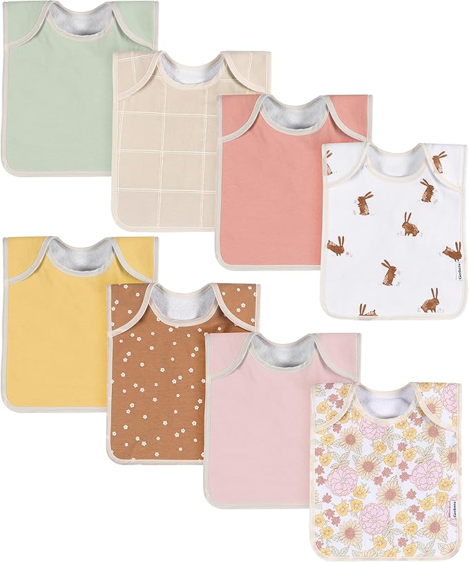 Gerber Unisex Baby Lap Shoulder Bibs