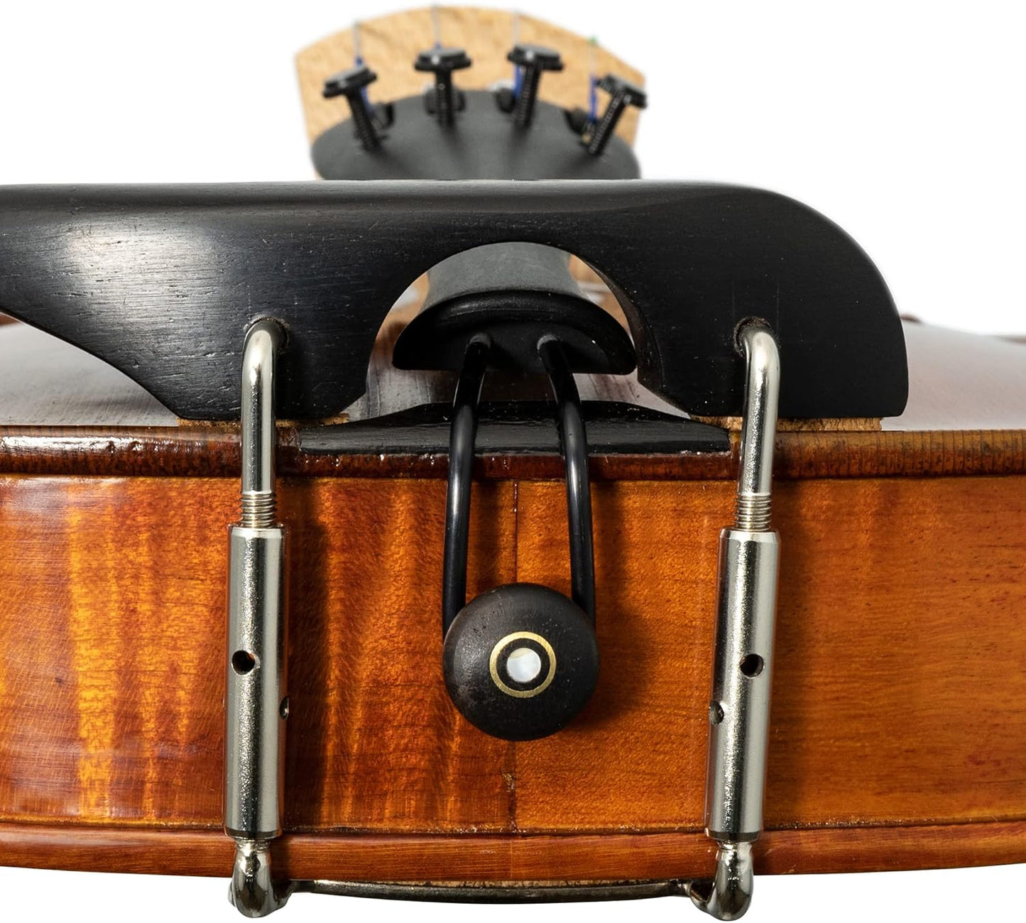 Kennedy Violins Louis Carpini G2 Violin Outfit CLEARANCE Carrying Case and Accessories Included - Solid Maple Wood and Ebony Fittings (4/4)