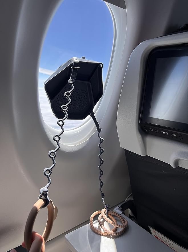 Smack Fun - The Original All-in-one Suction Plates + Safety Toy Straps - Silicone Suction Plates for Toddlers + Baby - First Foods + Self-Feeding. Comes with 2 Straps (Cambridge Blue)