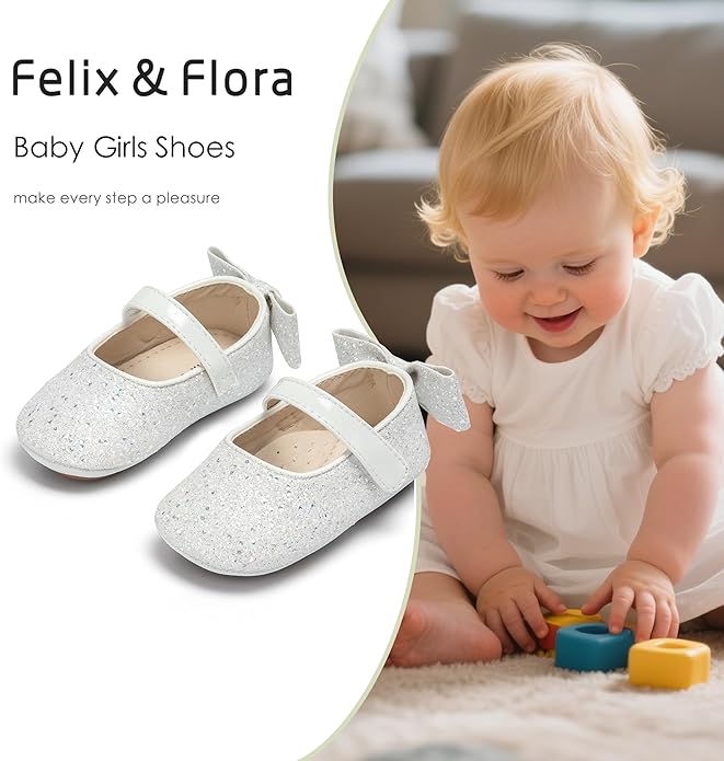 Soft Sole Baby Shoes - Infant Baby Walking Shoes Moccasins Rubber Sole Crib Shoes