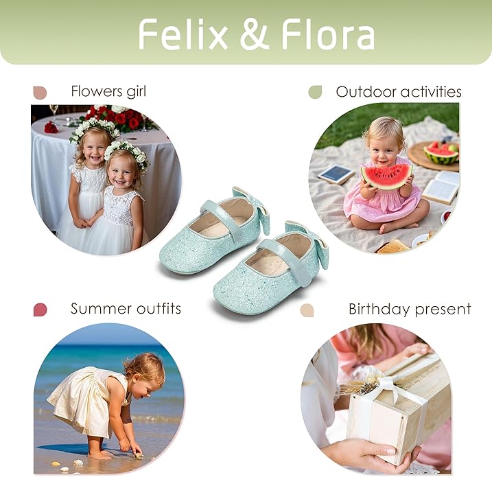 Soft Sole Baby Shoes - Infant Baby Walking Shoes Moccasins Rubber Sole Crib Shoes