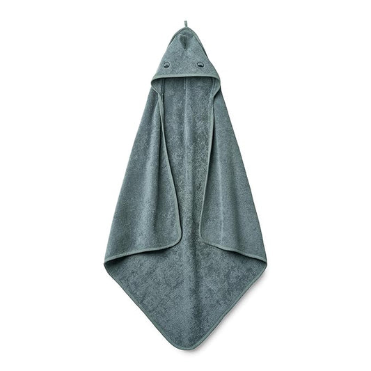 Baby Hooded Towel – Organic Cotton Baby Bath Towels – Baby Towels, Baby Bath Towels for Baby Boy, Baby Girl, Large 32" x 32" Super-Soft and Absorbent Baby Towels for Newborn (Dino - Tradewinds)