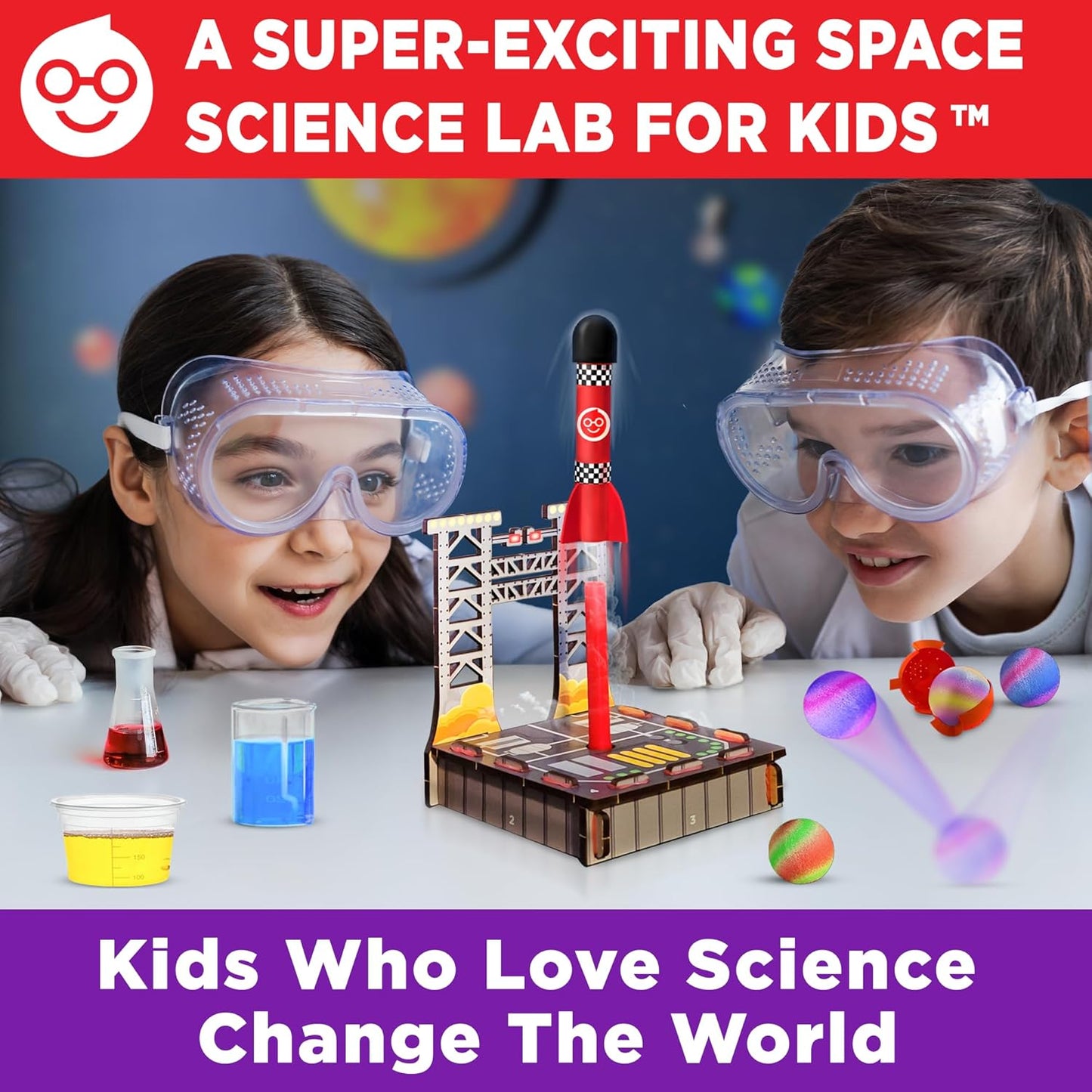 Doctor Jupiter Space Science Toy, Crafts Kit for Kids | Birthday Gifts for Boys 8+ Years Old | STEM Toy with 50+ Experiments | Learning & Educational Kits, Planet Toys