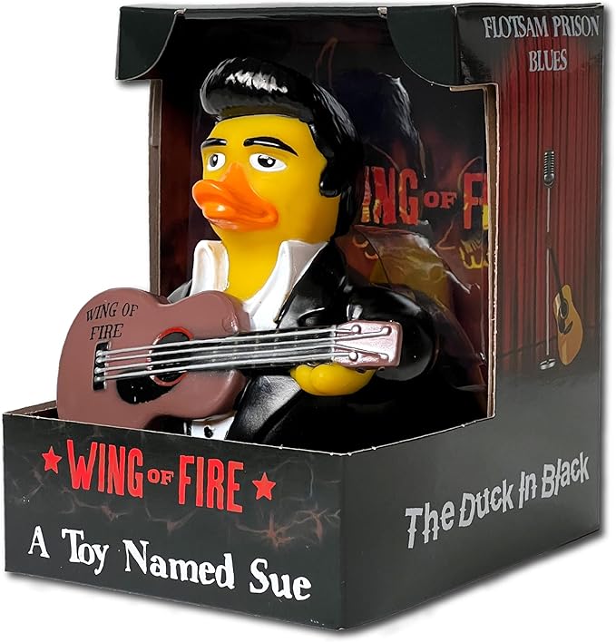 CelebriDucks - Wing of Fire - A Toy Named Sue - Floating Rubber Ducks - Collectible Bath Toy Gift for Kids & Adults of All Ages