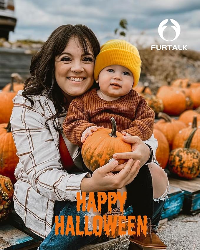 FURTALK Toddler Beanie Baby Boys Girls Beanies Kids Winter Hats Children Knit Warm Caps