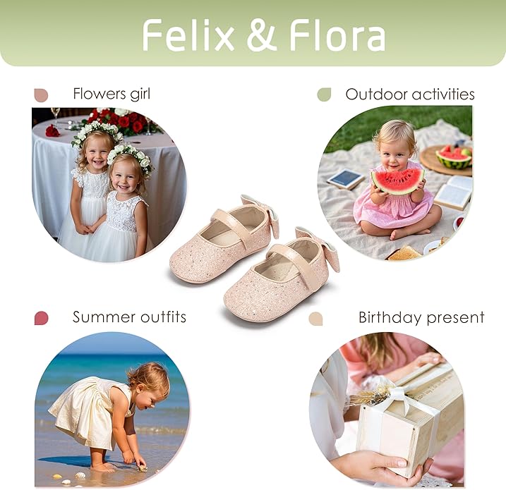 Soft Sole Baby Shoes - Infant Baby Walking Shoes Moccasins Rubber Sole Crib Shoes