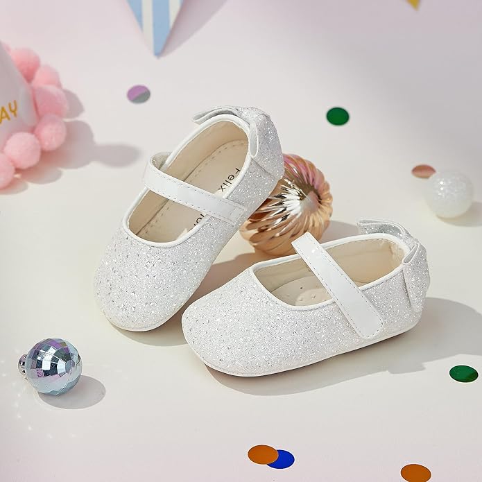 Soft Sole Baby Shoes - Infant Baby Walking Shoes Moccasins Rubber Sole Crib Shoes
