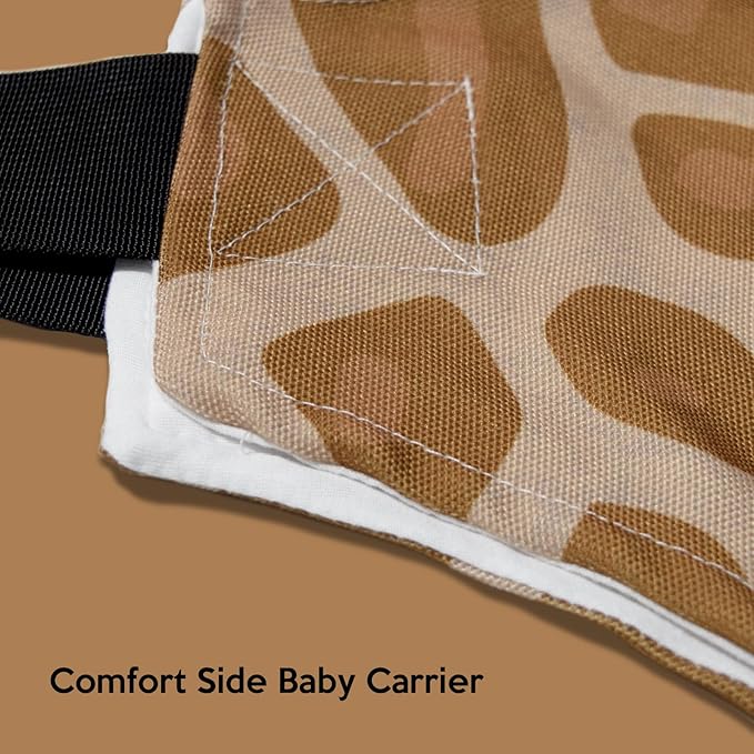 Baby Sling Shoulder Carrier,Ultimate Comfort Side Baby Carrier for Newborn to Toddler/Infants (7lbs-44lbs)（Giraffe